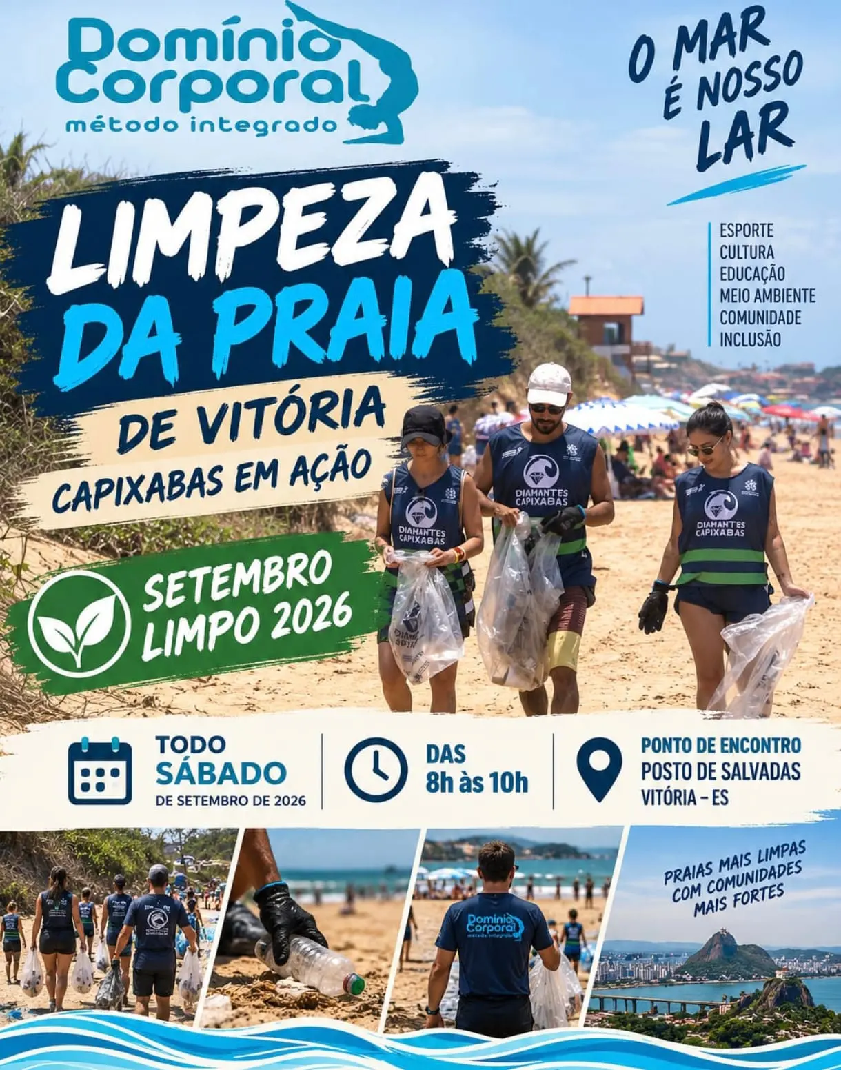Acervo fotográfico disponibilizado pela Domínio Corporal (2026).